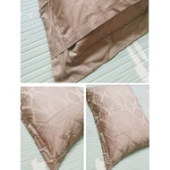 Jc Brown Frame Pillowcase 50x70 cm