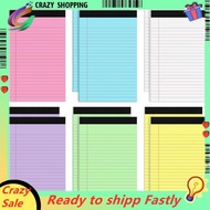 12 Packs Legal-Pads 5x8 5x8 College Ruled Writing Pads for School, , To-Do Lists To-Do Lists