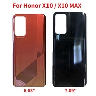 New Back Cover For Huawei Honor X10 MAX X10 5G Battery Cover Rear Door Housing Back Case Replacement Parts With Adhesive