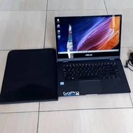 Laptop Asus vivobook Flip core i5 RAM 8 SSD 512GB bekas second