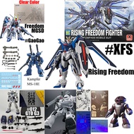 STTS·909 COMPASS Rising Freedom Gundam Zaku Half Cannon Schwarzette RX-78-2 HG Freedom MGSD Clear Co