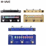 M-vave Cube BABY Multi Effects Pedal for Electric Guitar/Bass/Acoustic Guitar 8 IR Cabinets Simulati