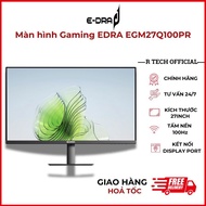 E-DRA EGM27Q100PR monitor 27inch IPS panel A+ resolution PFS 100hz 2 years