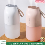 Double Nozzle Wireless Air Humidifier 300ML Air Purifiers Ultrasonic Spray Aroma Essential Oil Diffu