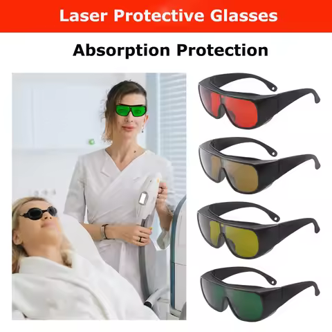 Laser Protective glasses 10600nm OD6 UV400 532nm 808nm 1064nm Laser Safety Glasses IPL glases Laser 