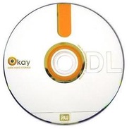@淡水無國界@ DL片 Okay 橘 DVD+R DL 單面雙層 8.5G 雙倍 8X 光碟片 燒錄 8倍燒 DL