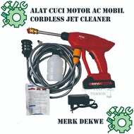 MESIN Car Motorcycle Washing Machine AC Cordless Battery Jet Cleaner Dekwe 98Vf