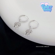 [NEW] Fairybaby Earrings Jewel Bow Hoop (8 Mm) Cute Bowknot