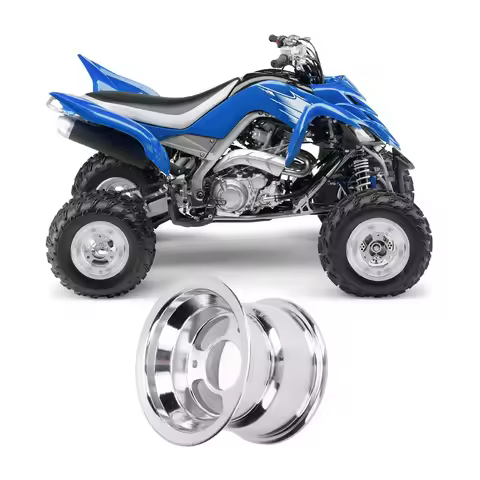 6Inch ATV Wheel Rim High Strength Rustproof Aluminum Alloy Wheel Rim for Go Karts Cart ATV Wheel Rim