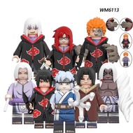 Compatible with Lego Naruto Konoha Maru Iruka Yile WM6153 Third Party Assembled Building Blocks Mini