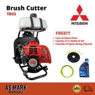 MITSUBISHI TB33 100% Original [Made In Japan] Engine Brush Cutter (Tanagawa) Mesin Rumput TB33