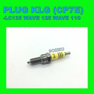 LC135 PLUG KLG  CP7E WAVE 125 PLUG KLG CP7E WAVE 110 PLUG KLG CP7E LC 135 SPARK PLUG WAVE 125 SPARK 