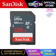 SanDisk Ultra SDHC C10 UHS-I SD card Full HD 100MB/s 32GB 64GB 128GB 256GB DUNR 12BUY OFFICIAL STORE