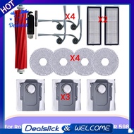 Replacement Parts Accessories Kit for Roborock QV 35A,QV 35S,QR 798,QR 598 Robot Vacuum Cleaner
