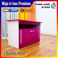 Meja tv led / Tabung 32 inch minimalis modern Serbaguna lose premium [ Kartina Group ]