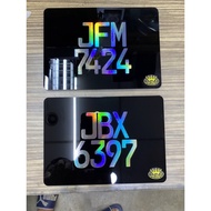 Plate Motor 2D Tanam EURO Font