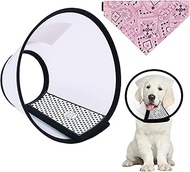 Pet Cone Recovery, Pet Cone Adjustable Collar, Cat, Pets Plastic Elizabethan Collar Protective Colla