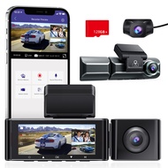 M550 3 Camera 4K+1080P Car DVR Wifi GPS Logger Night Vision Dual Lens Dash Cam With Rearview Lens 3 Channel Car Camcorder