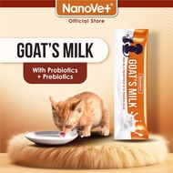 Nanovet Pet Goat's Milk with Probiotic and Prebiotic Sachet for Cat and Dog (3gm) Cat Probiotic Dog 