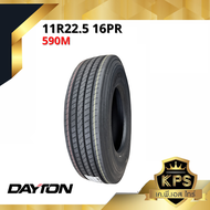 11R22.5 ยี่ห้อ Dayton รุ่น DT590 ยางรถบรรทุกเรเดียล 11R22.5 DT590