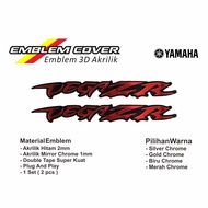 Emblem 3D sepasang Akrilik yamaha vega zr