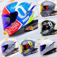 Helm full face TTC | TT COURSE kbr paket ganteng