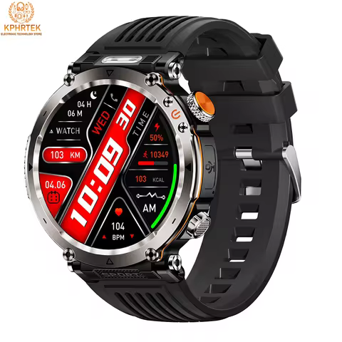 HT30 smart bracelet watch with compass, multi-sports flashlight, heart rate sensor, Bluetooth call a