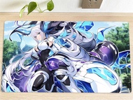 YuGiOh Girl Playmat Swordsoul of Mo Ye TCG CCG Mat Trading Card Game Mat Mouse Pad Table Desk Play Mat Mousepad