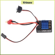 THISEPH Brushless ESC, 35A Short Wire Sensorless Motor ESC, Durable 5V/2A BEC Waterproof Remote Cont