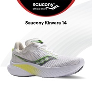 Saucony Kinvara 14 Road Running Lightweight Shoes Women's - WHITE/SLIME S10823-75
