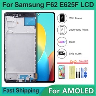 sinmaytai | 6.7 AMOLED For Samsung M62 SM-M625F LCD Display Touch Screen Digitizer Assembly for Sams