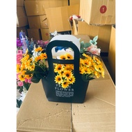 Flower Paper Basket For People To Know