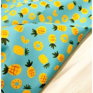 Pineapple/Waterproof Single-Sided Matte Nylon Cloth/420D (Waterproof Doily/Peach Skin Fleece)