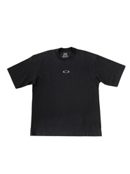 เสื้อยืดแขนสั้นผู้ชาย Oakley Vintage Paris Fit ทรงหลวม ลายเสื้อสีพื้น สไตล์ลำลอง ผ้าฝ้ายแท้ ทรงหลวม