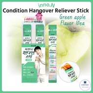 [inno.N] Condition Hangover Reliever Stick Green apple Flavor 10pcs | Easy Tomorrow | Hangover Refre