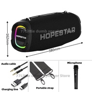 AHKLO Hopestar ลำโพง A60บลูทูธแบบพกพาPengeras Suara Bluetooth 100W Daya Tingluar Rangan Tahan Air Pu