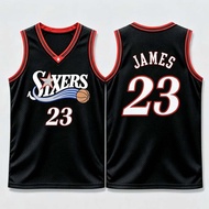 Drifit Basketball Jersey Lebron 23 Phila — High Quality Embroidery
