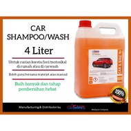 DESANS 310 FOAM CARWASH SHAMPOO LIQUID DETERGENT 4000 mL BUBBLE SNOW WASH Sabun Basuh Kereta