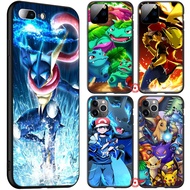 ON80 Pokemon Soft Case for iPhone 5 5S 6 6S 7 8 11 Pro Max Plus SE XR