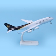 Aircraft Model With Landing Gear Voice Control Light B747-400