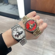 2025 Watch Year of the Snake Limited Wrist Watch Fashion Watch Snake Bone Watch Saturn Steel Band