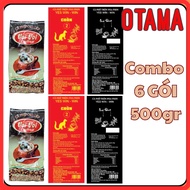 A1 3kg CAFE 6 PACKAGES 500 GRAMS CON CAFE ELEPHANT CAFE 2 YELLOW BEES CAFE MIXED WITH FILTER