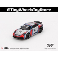 Mini GT 964 Porsche 911 Dakar Ice Grey Metallic Rally 1978 MGT00964-R
