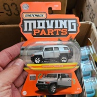 TOYOTA Original MATCHBOX MOVING PARTS FJ CRUISER SILVERTOYOTA