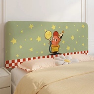 bed head cover 星星人床头套罩防尘软包床头保护套罩全包靠背垫弧形床头遮丑神器 现货 26.1.4