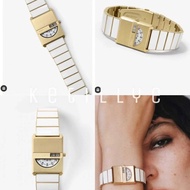 ($ Paling popular $) baru Breda pulse jam lelaki dan wanita lelaki fesyen jam tangan wanita personaliti nombor mudah menunjukkan jam tangan kuarza retro betuk segi empat
