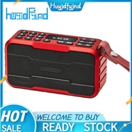 Portable Radio FM Mini Bluetooth Speaker Hifi Sound Soundbar Subwoofer Handsfree Music Player Record