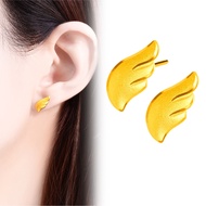 [Yuanda Jewelry] Gold 9999 {Angel Wings} Pure Earrings-Pure 9999 National Standard 5-0051