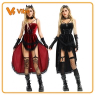 Halloween Outfit - Dark Gothic & Punk Retro Styles for Girls