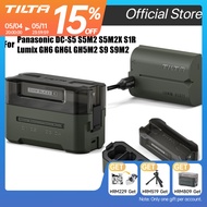 TILTA DMW-BLK22 Camera Battery Charger Case Set 4 Channel 2400mAh Camera Battery for Panasonic DC-S5